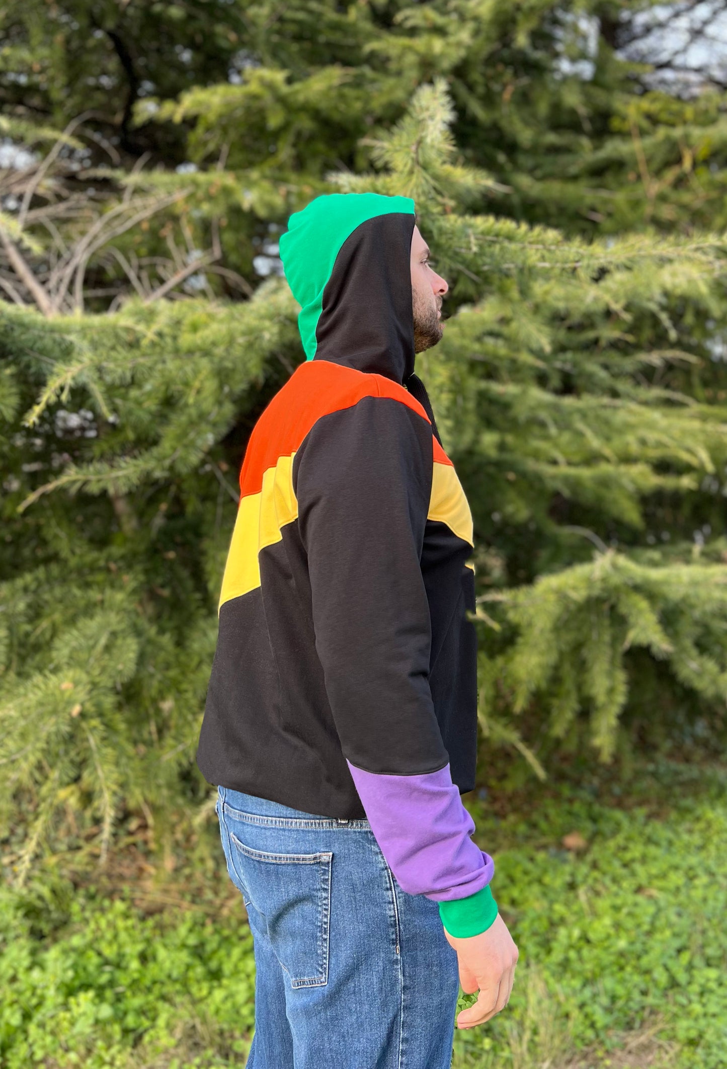 Candy cane hoodie hooman