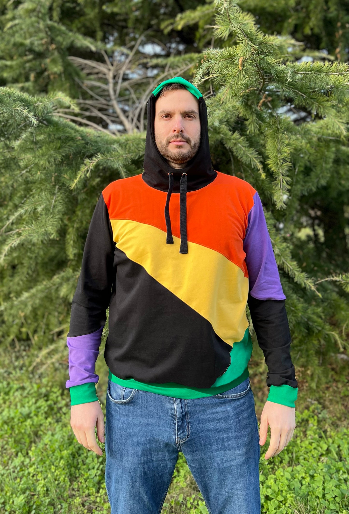 Candy cane hoodie hooman