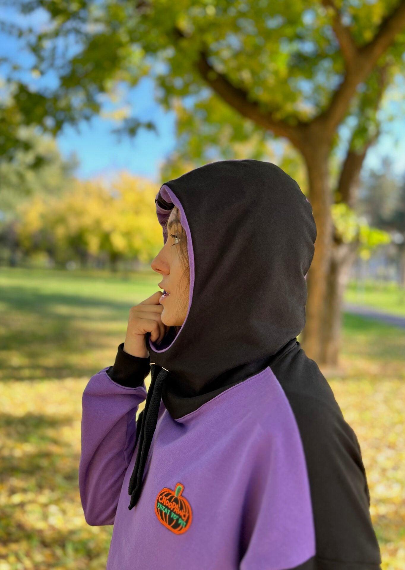 Purple candy hooman