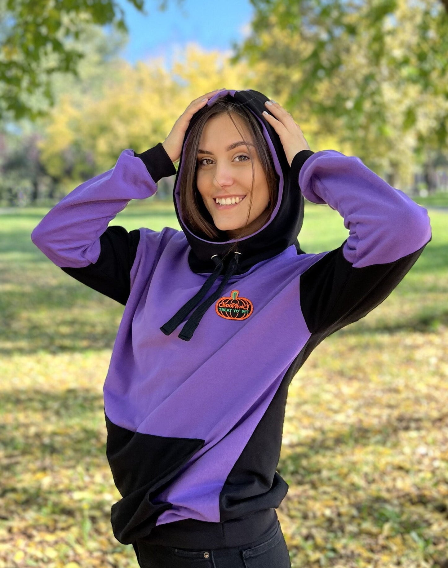 Purple candy hooman