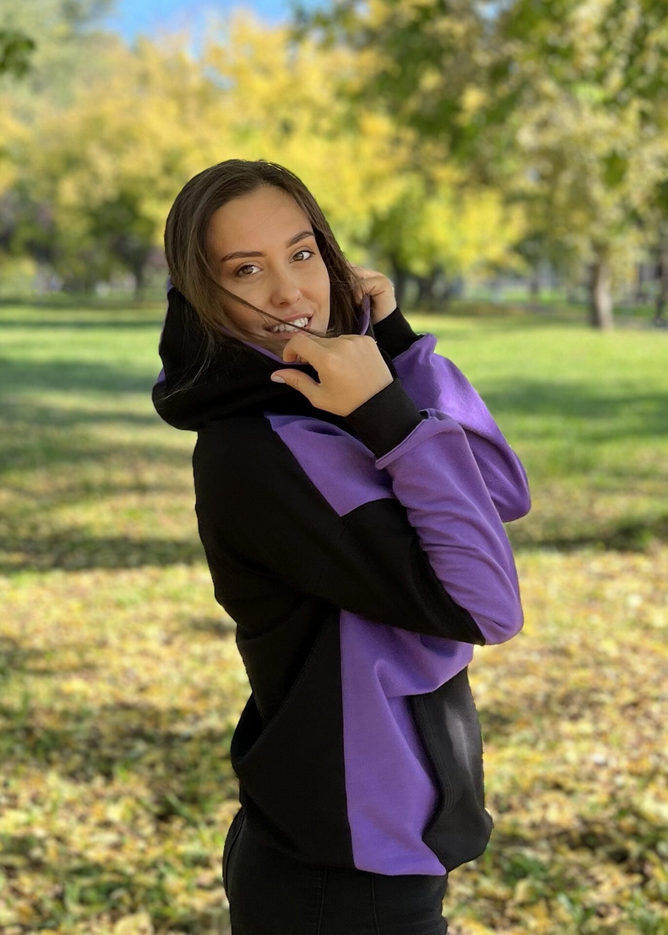 Purple candy hooman