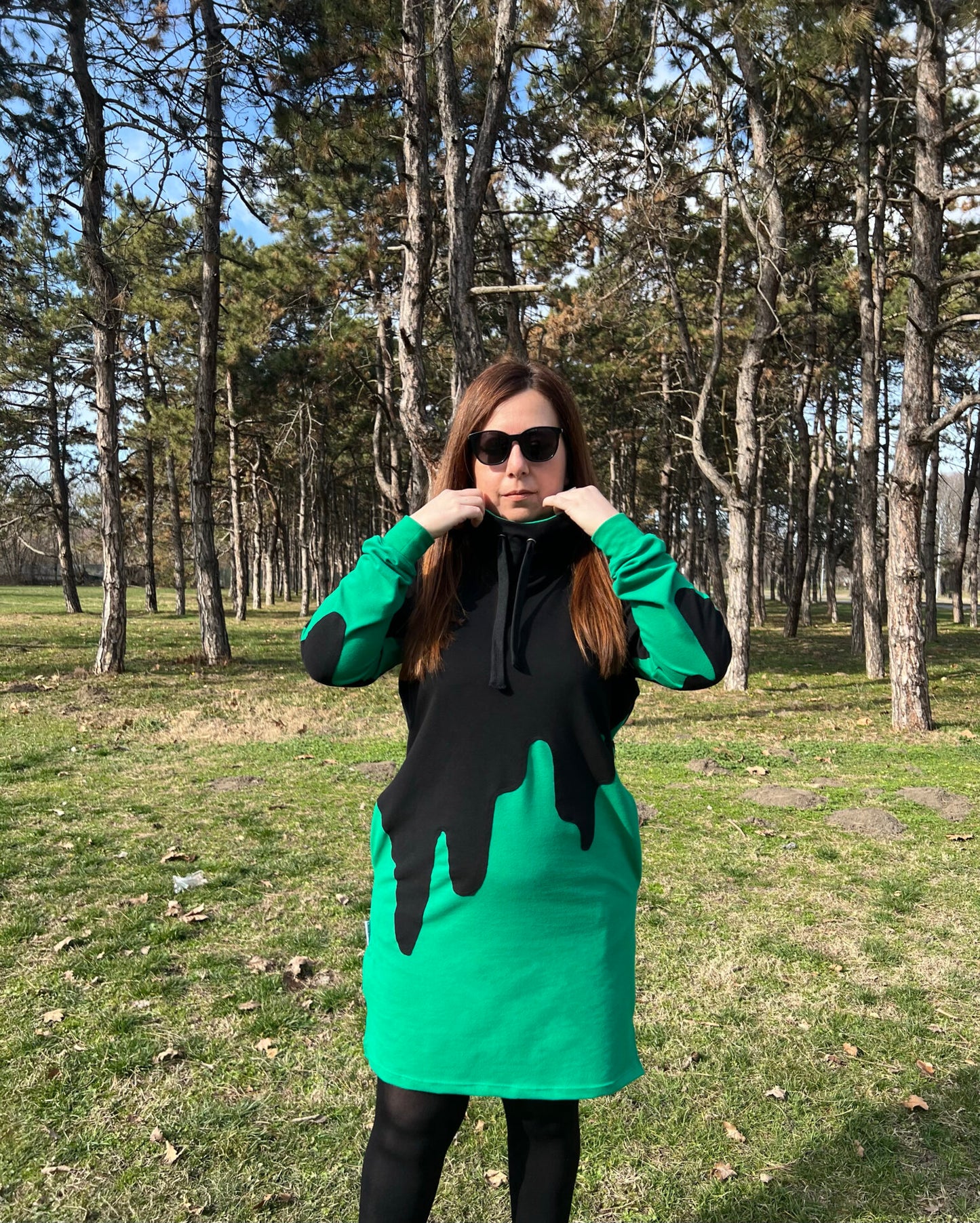 Let it drip hoodie tunic