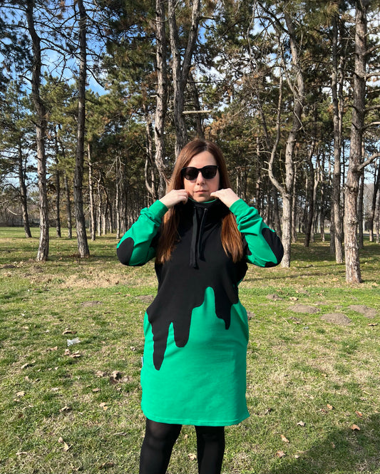 Let it drip hoodie tunic