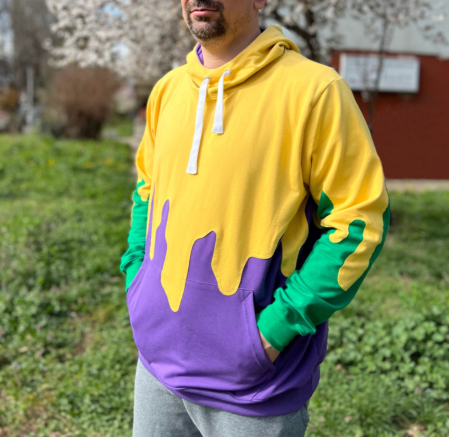 Drippin' rainbow hoodie hooman