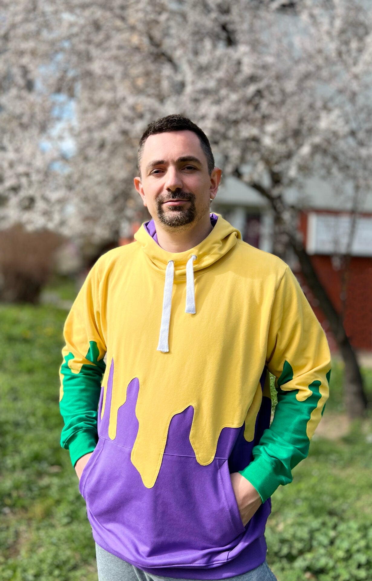 Drippin' rainbow hoodie hooman