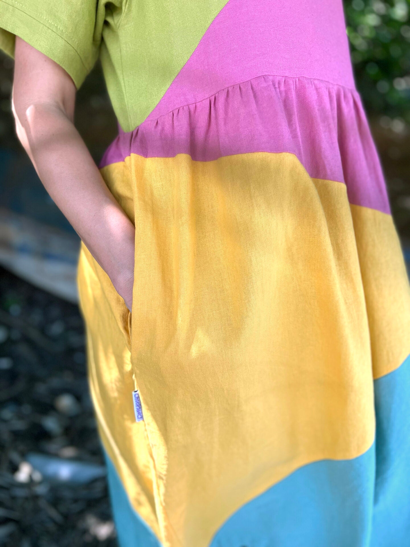 Tropical popsicle dress