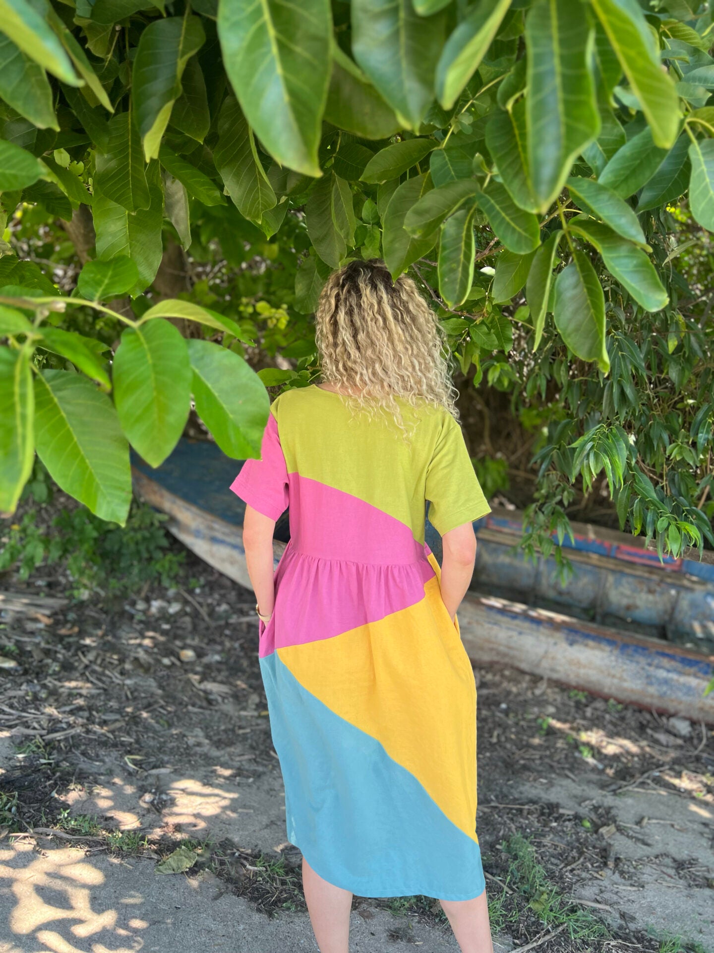 Tropical popsicle dress