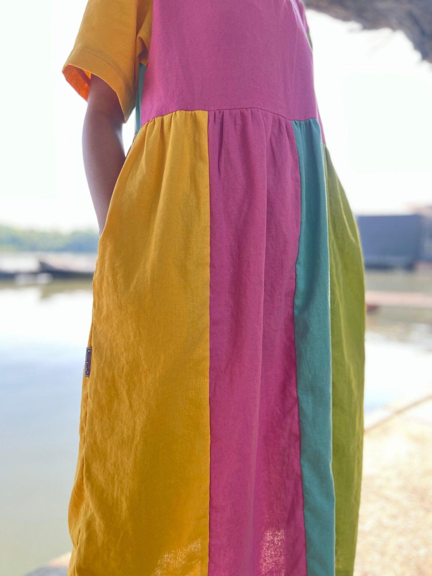 Color splash popsicle dress