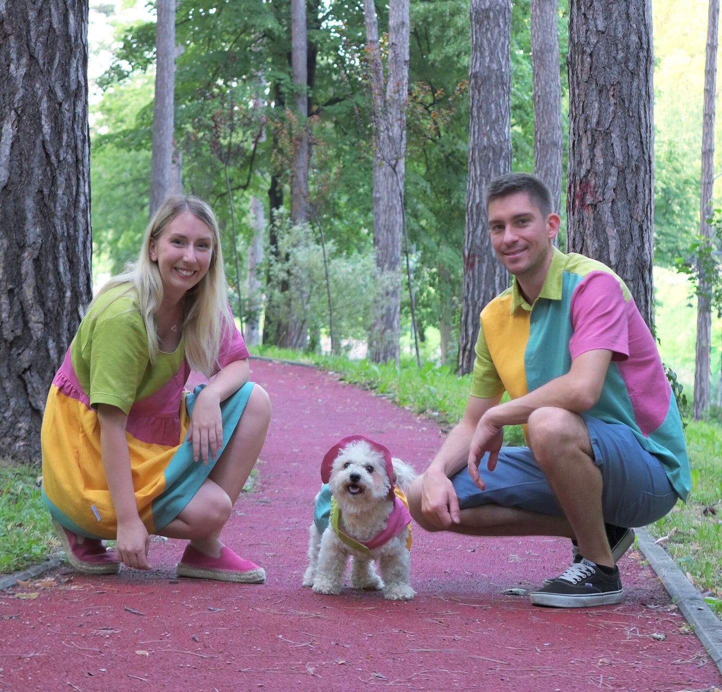 Tropical popsicle doggo dress