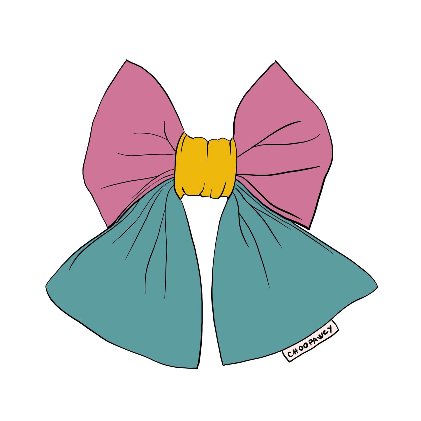 Summer sailor bow tie